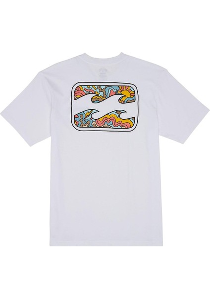 Crayon Wave Ss Beyaz Çocuk T-Shirt fırsatları