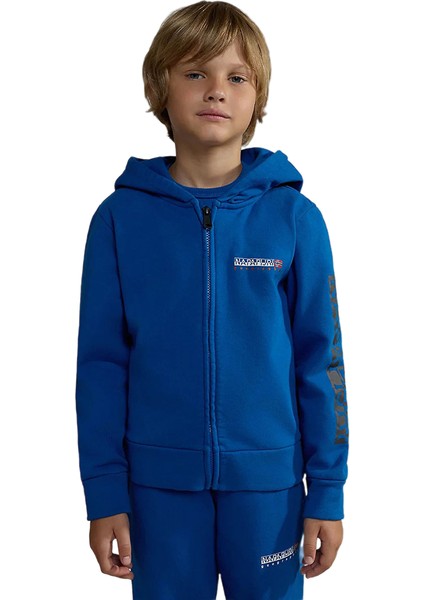 Erkek Mavi Sweatshırt NP0A4HG7B2I1 K B-Neutrınos Fzh