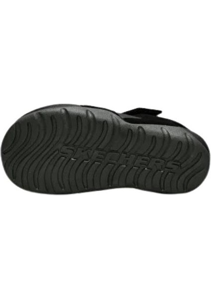 SİDE WAVE Büyük Erkek Çocuk Siyah Sandalet - 92330L BKCC