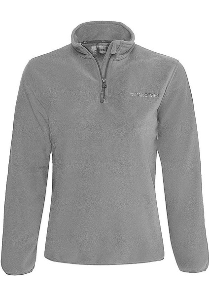 Polarline Çocuk 1/4 Fermuar Sweatshirt Gri modelleri