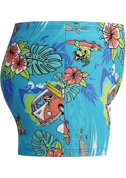 Speedo Alv Asht Im Blue Erkek Çocuk Mayosu 8-00323118238 Mavi