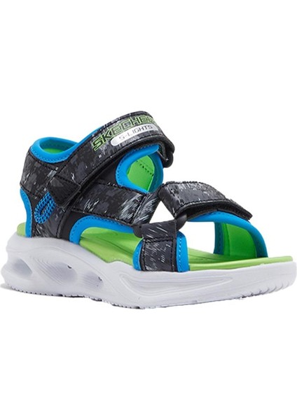 Sola Glow Sandal Büyük Erkek Çocuk Gri Işıklı Sandalet 401672L Ccor