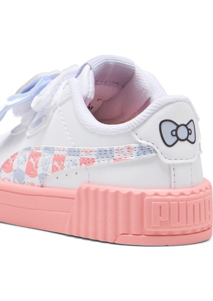 Puma Carina 3.0 HK&FR V Inf Beyaz Kız Çocuk Sneaker