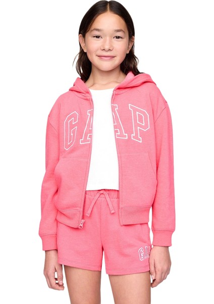 746744001 V-Frch Ft Logo Fz Kız Çocuk Eşofman Üstü