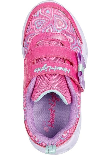 Heart Lights Boogie Land Küçük Kız Çocuk Pembe Işıklı Spor Ayakkabı 303258N Hpmt