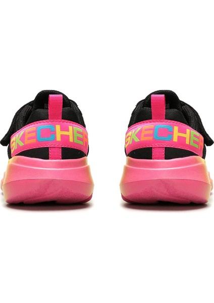 Go Run Fast - Electrıc Fun Siyah Çocuk Spor Ayakkabı 302036L BKMT