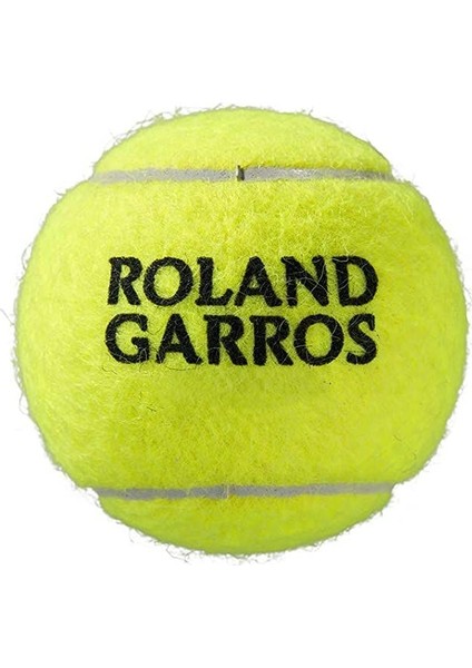 Roland Garros Clay Court 3lü Toprak Kort Tenis Topu WRT125000 fiyatları