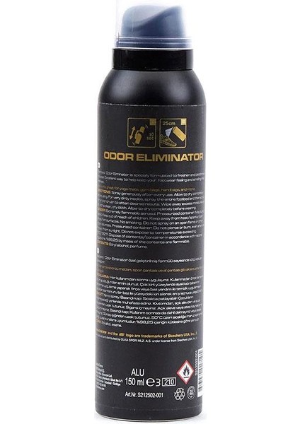 Shoe Care U Anti Odor Shoe Care Unisex Siyah Ayakkabı Bakım Ürünü - S212502-001 fırsatları