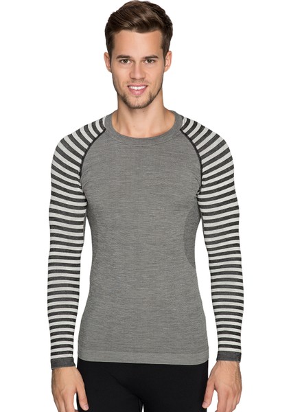 Ultimate Merino Erkek Seamless Termal Sweatshirt