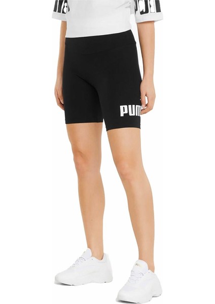 Ess 7" Logo Short Kadın Günlük Tayt 84834701 Siyah