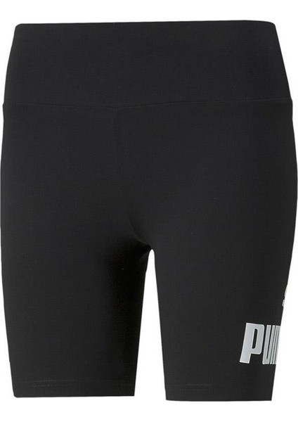 Ess 7" Logo Short Kadın Günlük Tayt 84834701 Siyah