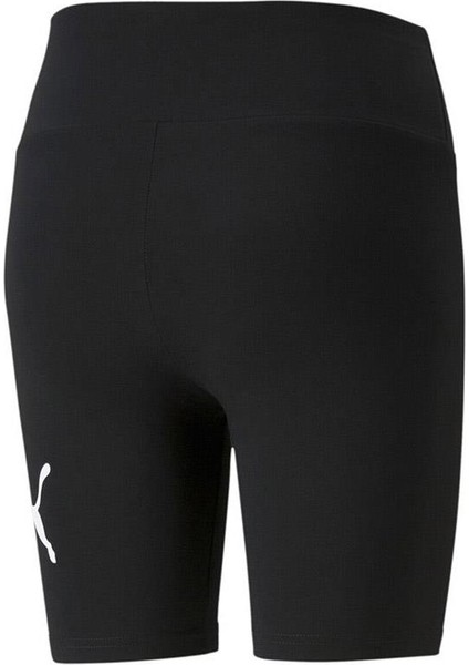 Ess 7" Logo Short Kadın Günlük Tayt 84834701 Siyah