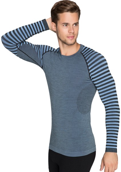 Ultimate Merino Erkek Seamless Termal Sweatshirt fiyatları