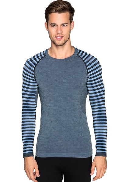 Ultimate Merino Erkek Seamless Termal Sweatshirt fırsatları