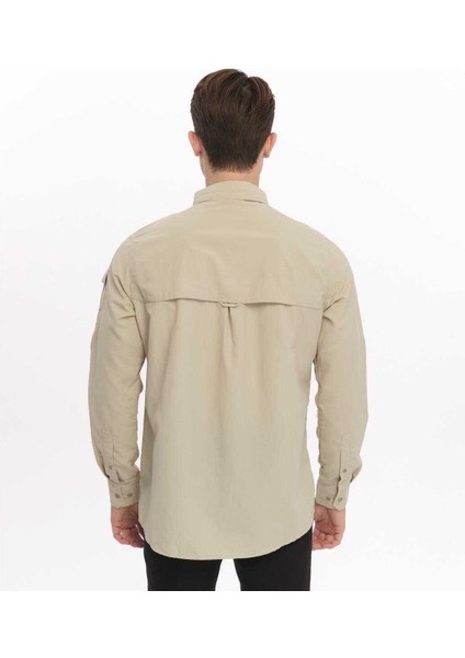 Odina Erkek Gömlek-Bej