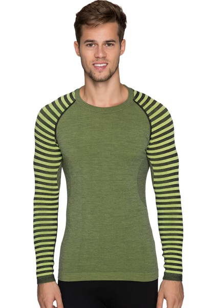 Ultimate Merino Erkek Seamless Termal Sweatshirt