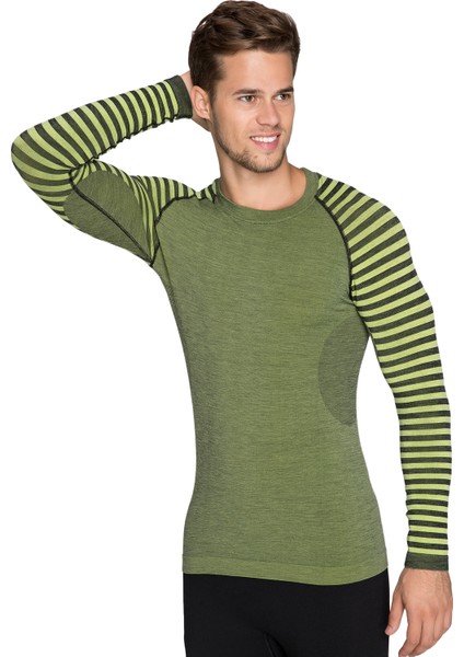 Ultimate Merino Erkek Seamless Termal Sweatshirt fiyatları