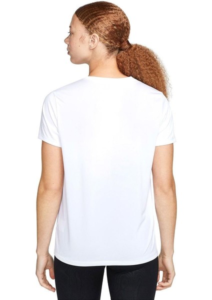 W Nk Df Rlgd Ss Tee Kadın Tshirt