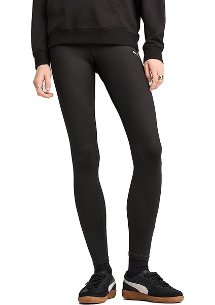 ESS Logo Poly Tights Siyah Kadın Tayt indirimleri