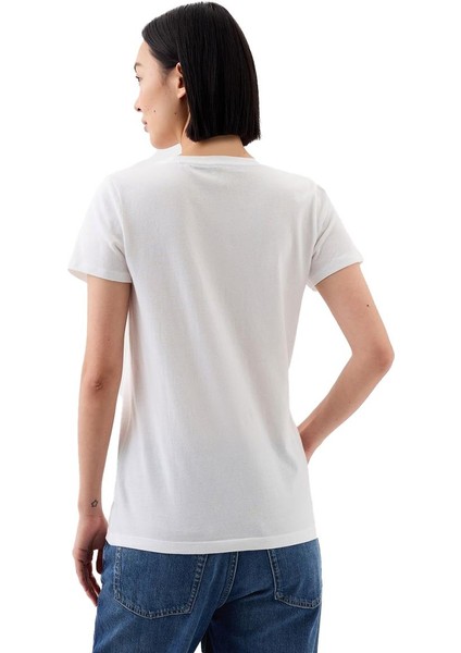 729555012 V-Ss Logo Classic Tee Kadın Tişört