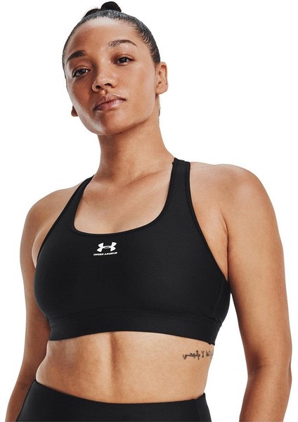 Kadın HeatGear® Armour Mid Padless Spor Sütyeni 1373865-002 fırsatları