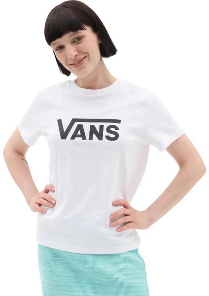 Beyaz Kadın T-shirt VN0A5HNMYB21 modelleri