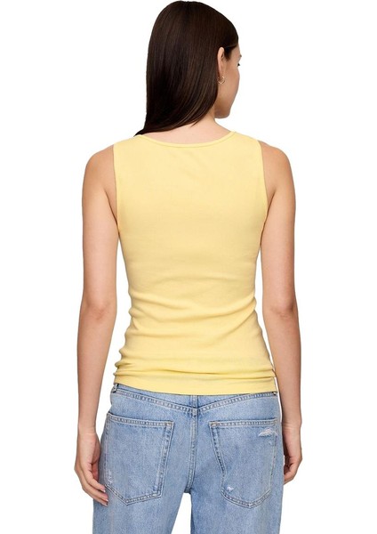 V-SL BF TANK Sarı Kadın Atlet