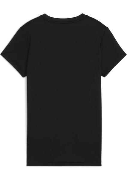 Ess Poly Tee Siyah Kadın T-Shirt 682376-01