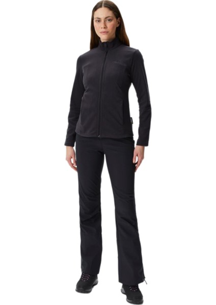 Taunus FZ W Tam Fermuar Kadın Polar 1711391-6000 Black