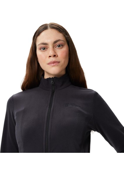 Taunus FZ W Tam Fermuar Kadın Polar 1711391-6000 Black