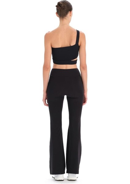 Siyah Dagi Active Çapraz Askılı Spor Sütyeni