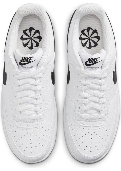 DH3158-101 W Court Vısıon Lonn Beyaz-Siyah