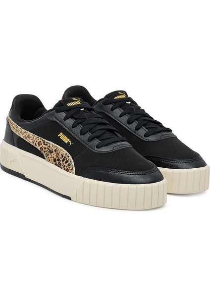 Carina Mia Animal Flair Kadın Siyah Spor Ayakkabı (403515-02)