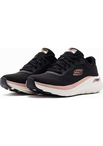 Arch Fit 2.0 - Glow The Distance Kadın Siyah Spor Ayakkabı 150067TK Bkrg