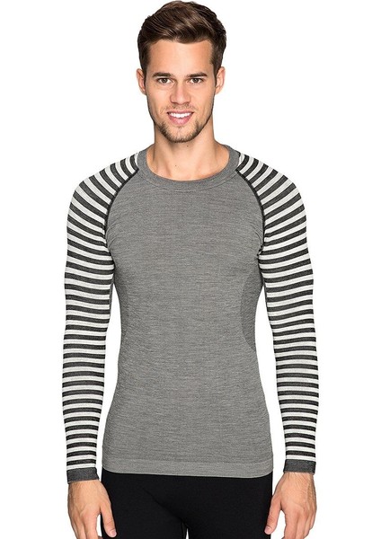Ultimate Merino Erkek Seamless Termal Sweatshirt fırsatları