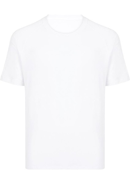 Bambu Reglan Kısa Kol Tshirt Beyaz XL modelleri