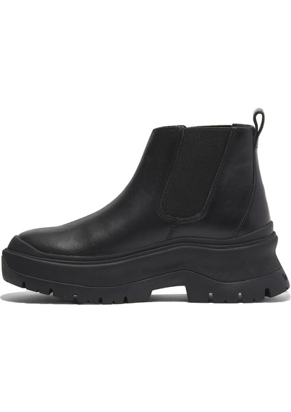 Roxie Lane MID CHELSEA BOOT Kadın Black Full Grain Bot TB0A28XMW021