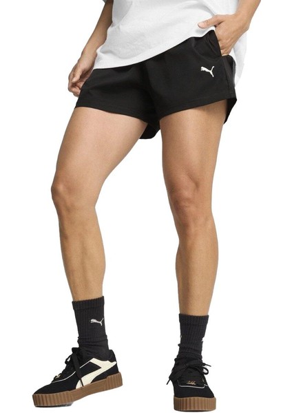 ESS Logo 4'' Woven S Siyah Kadın Şort indirimleri