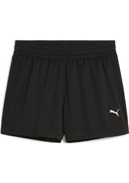 ESS Logo 4'' Woven S Siyah Kadın Şort