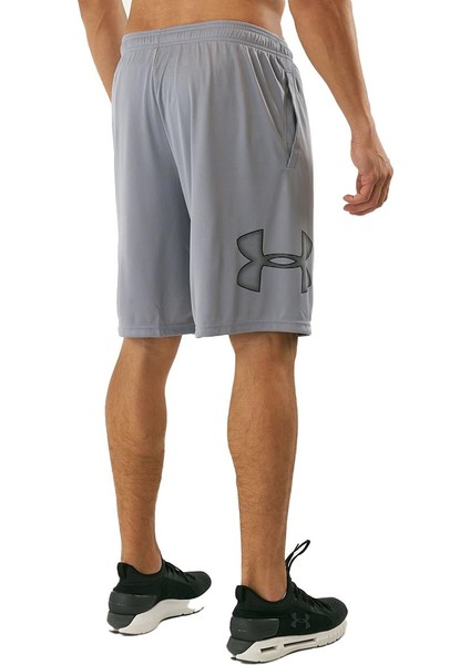 UA Tech Graphic Short 1306443-035 Erkek Gri Spor Şort