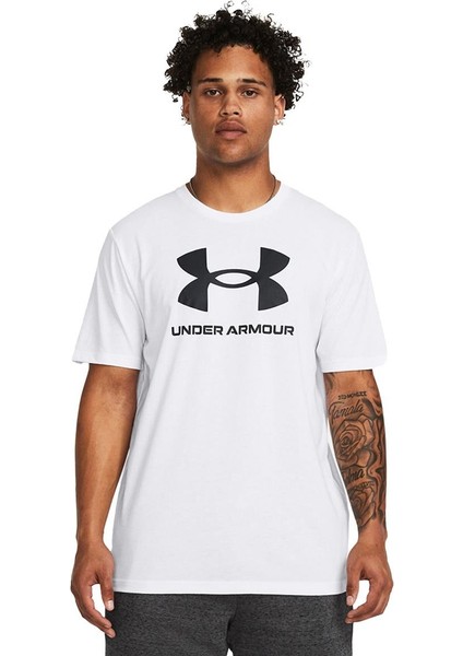 Erkek UA Sportstyle Logo Update Kısa Kollu 1382911-100 indirimleri