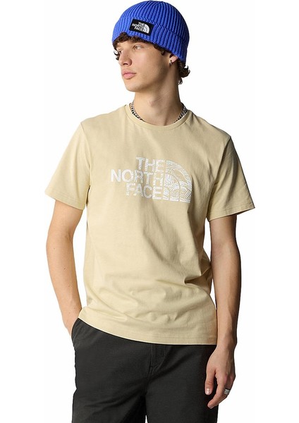 Dome Erkek Bej Tişört (NF0A87NX3X41)