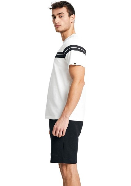Erkek Tişört Beyaz EM176-OF
