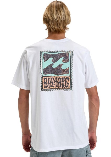 STAMP SS Beyaz Erkek Kısa Kol T-Shirt