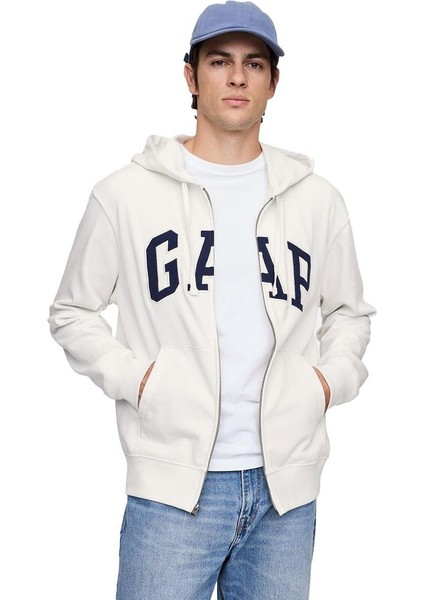 868454006 V-Frch Ft Heritage Logo Fz Erkek Eşofman Üstü