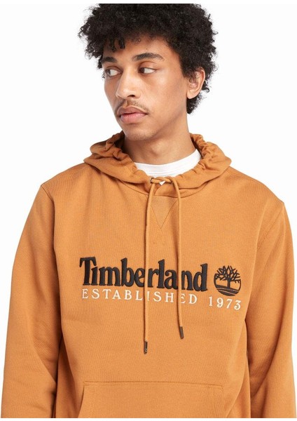 Embroidery Logo Brush Back Erkek Sweatshirt - TB0A5NR2