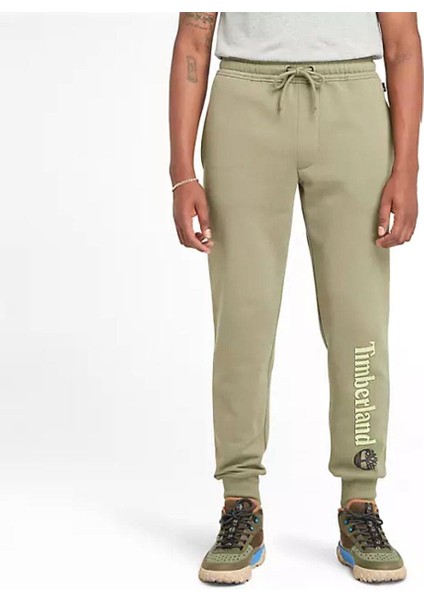 Brushed Back Sweatpant Erkek Yeşil Eşofman Altı TB0A5YFB5901