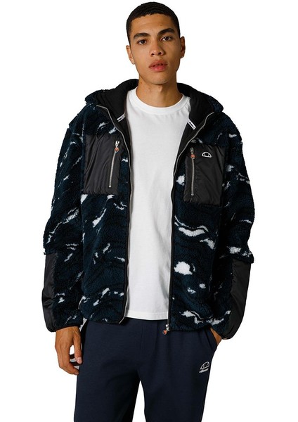 Fermuarlı Kapüşonlu Erkek Sweat EM222-BLD