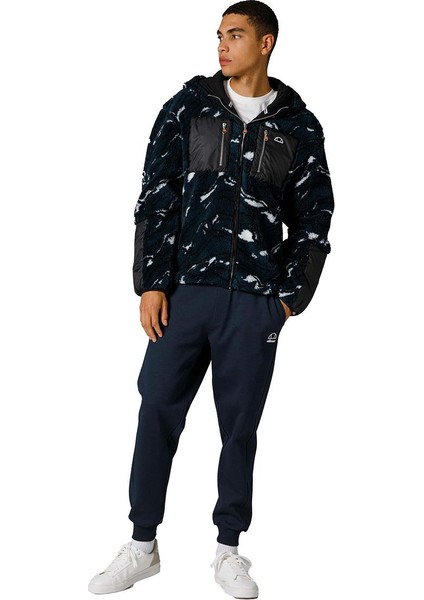 Fermuarlı Kapüşonlu Erkek Sweat EM222-BLD