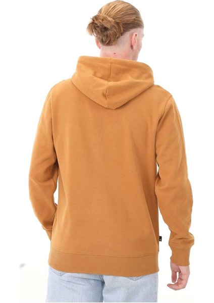 TB0A6FKMP471 Timberland Ls Cursive Hoodie Sweatshirt Regular Erkek Sweatshirt Kahve